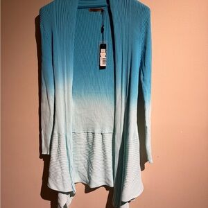 Belldini Aqua Ombre Women's Cardigan